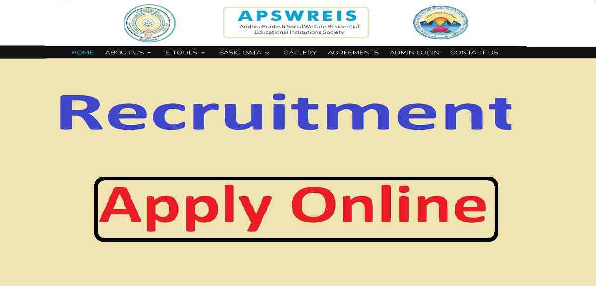 APSWREIS Recruitment