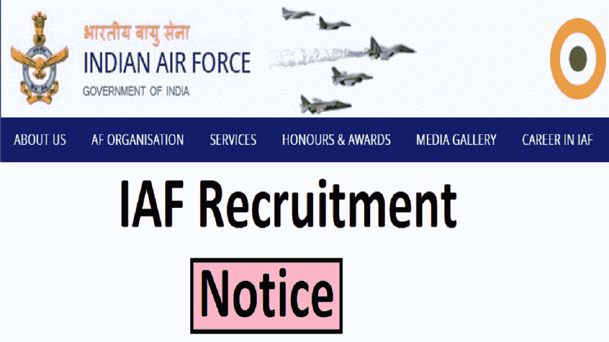 IAF Recruitment