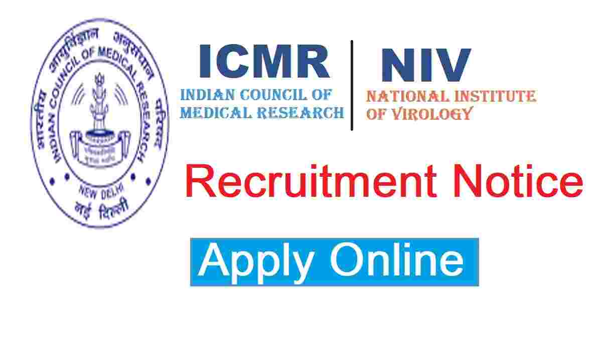 ICMR NIV Recruitment