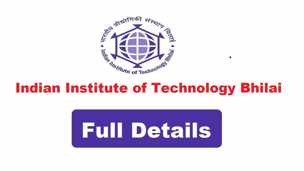 IIT Bhilai Recruitment