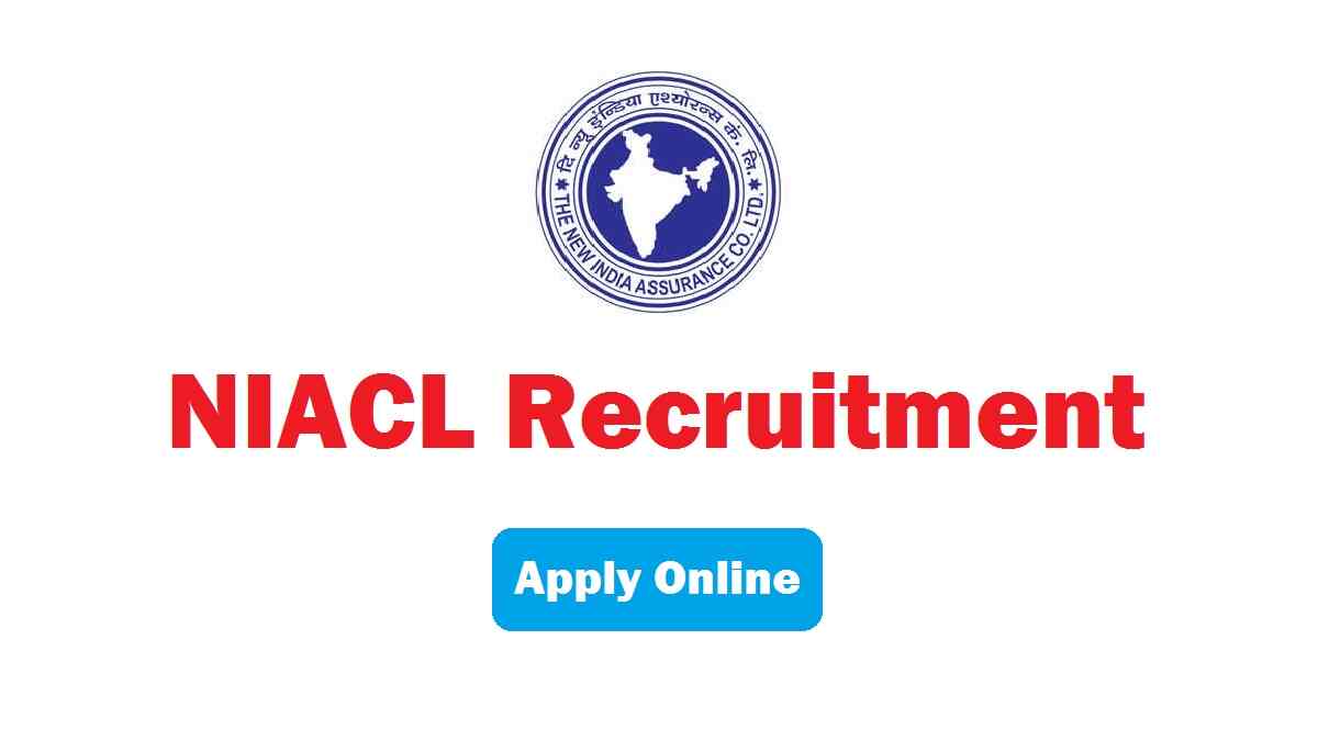 NIACL Recruitment 2021 Apply Administrative Officer 300 Posts