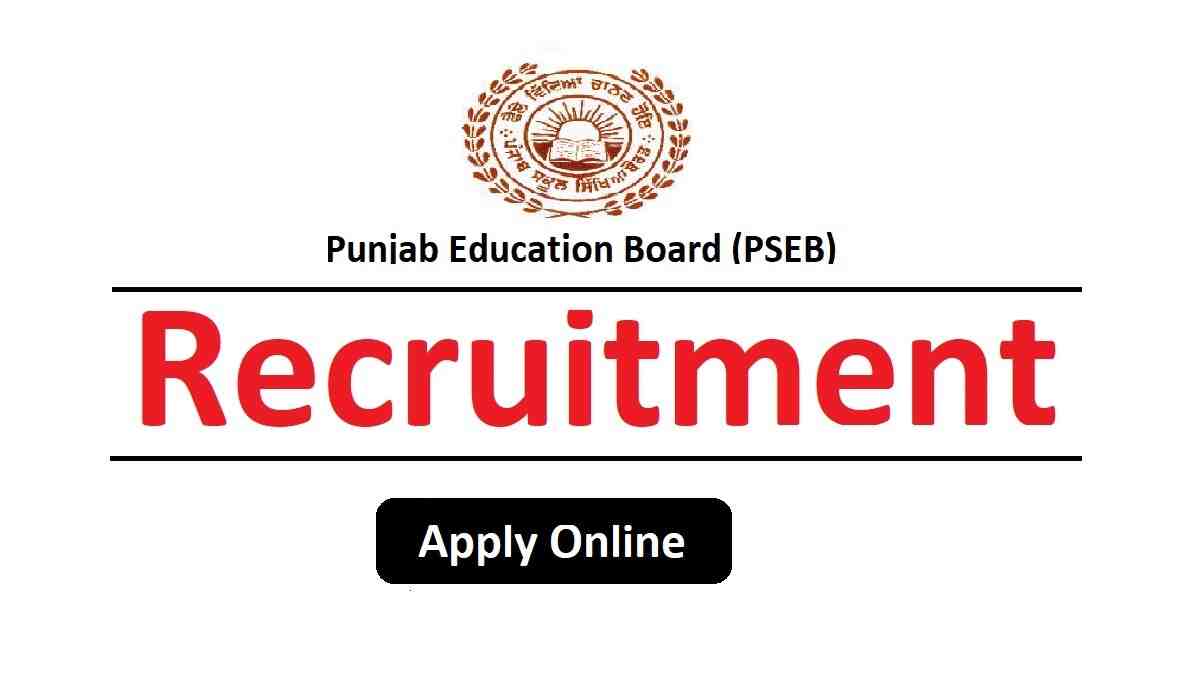 PSEB Recruitment