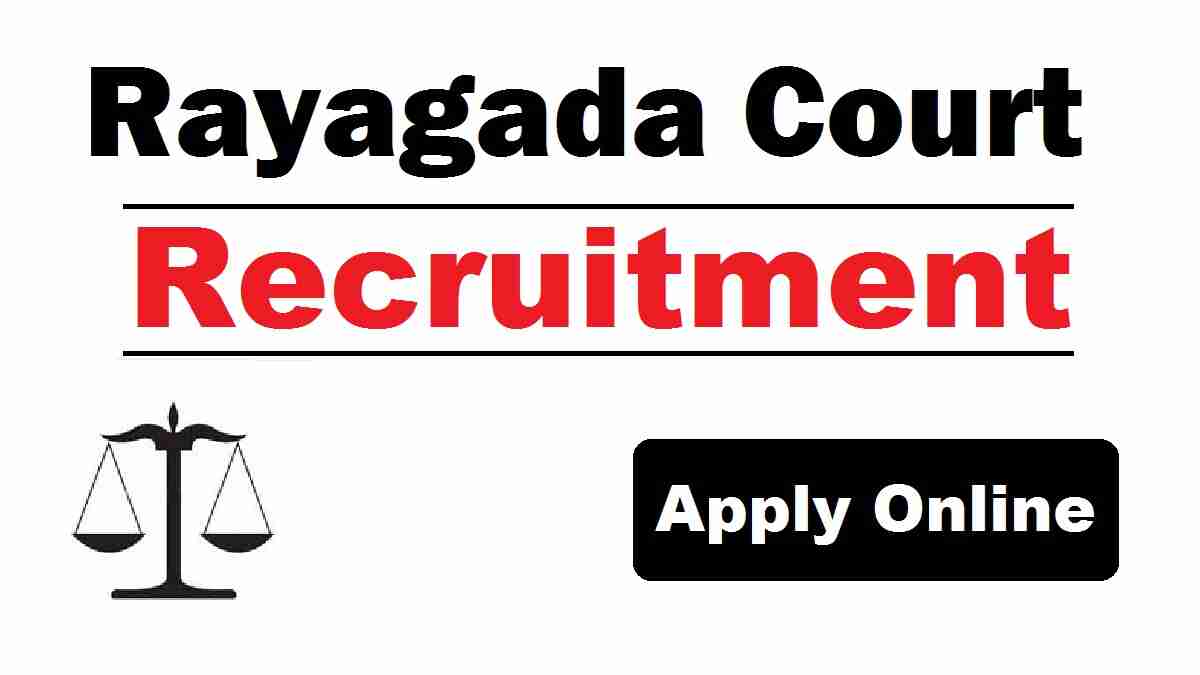 Rayagada Court Recruitment