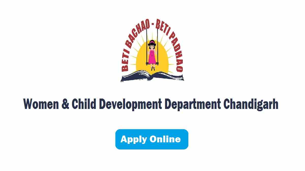 WCD Chandigarh Recruitment