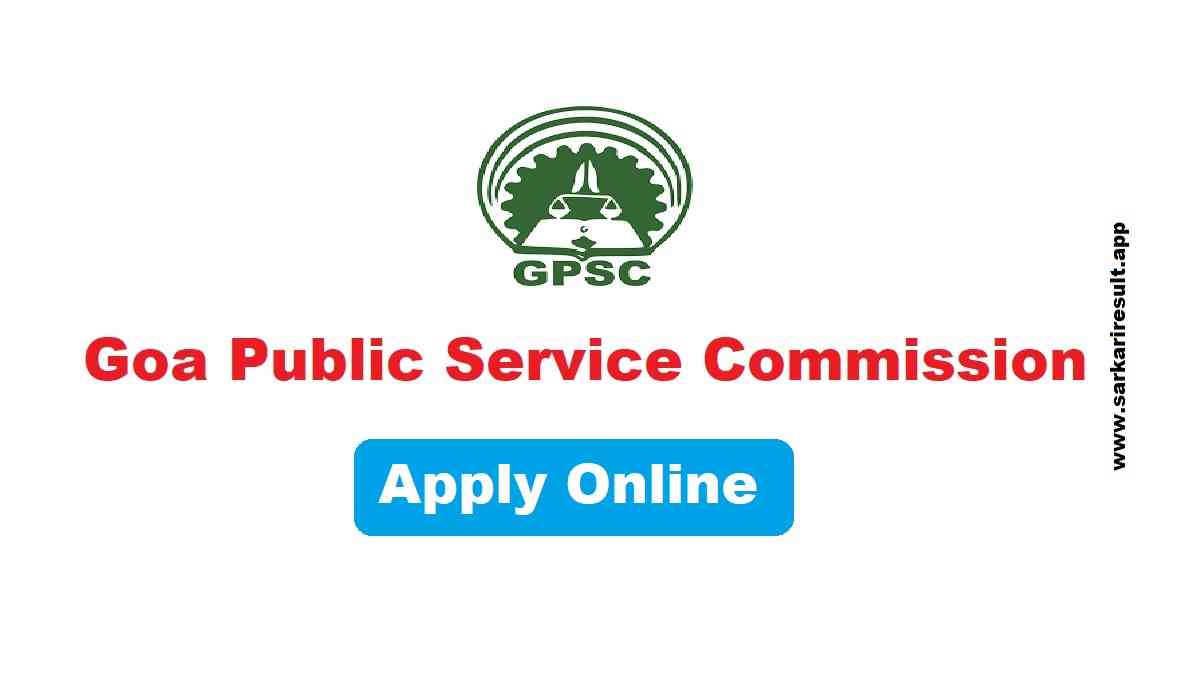 Goa PSC Recruitment