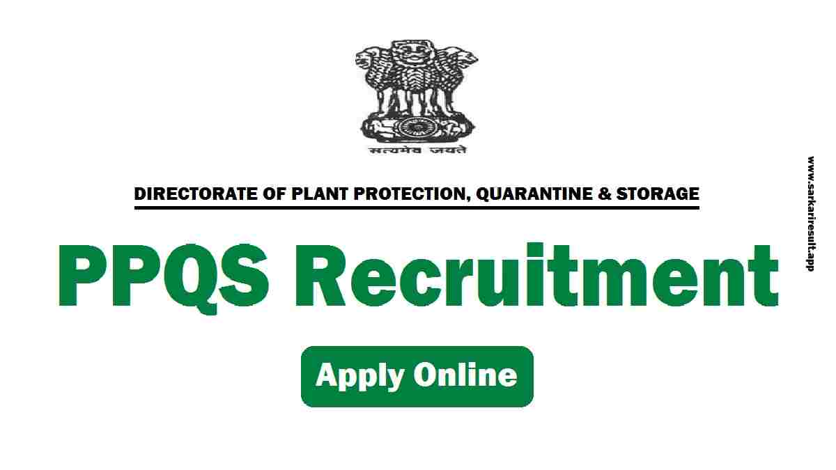 PPQS - Directorate of Plant Protection, Quarantine & Storage