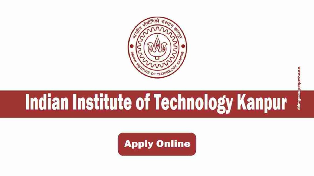 IIT Kanpur Recruitment 2024 Application Form Driver 03 Posts