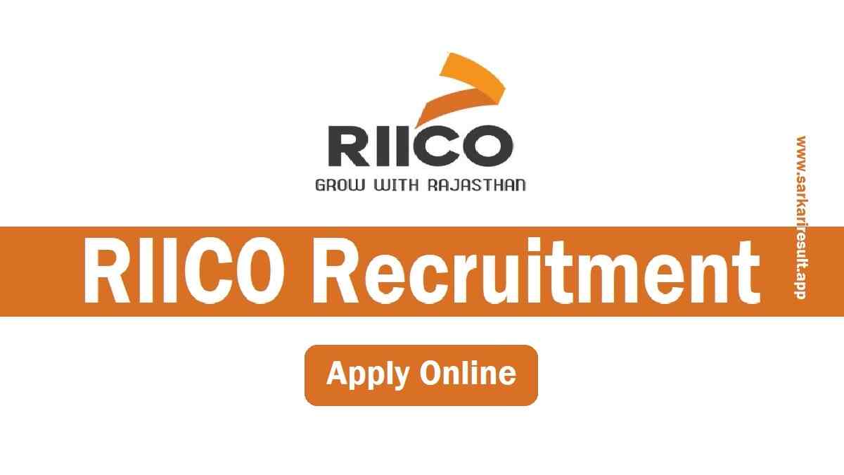 RIICO Recruitment