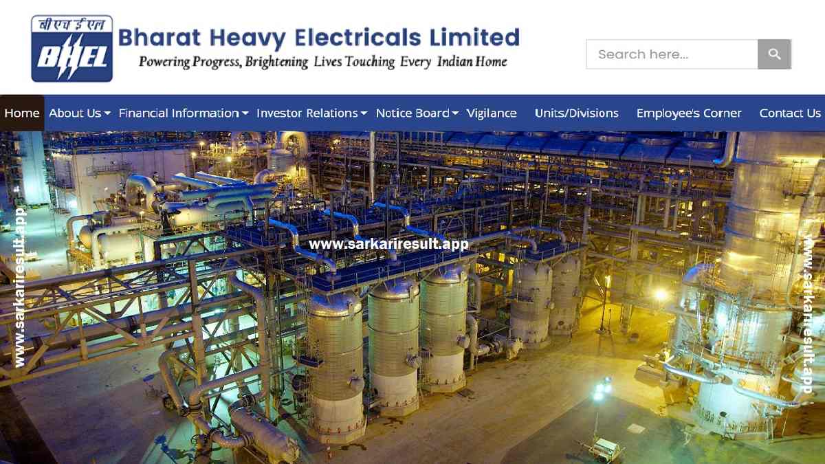 BHEL - Bharat Heavy Electricals Limited