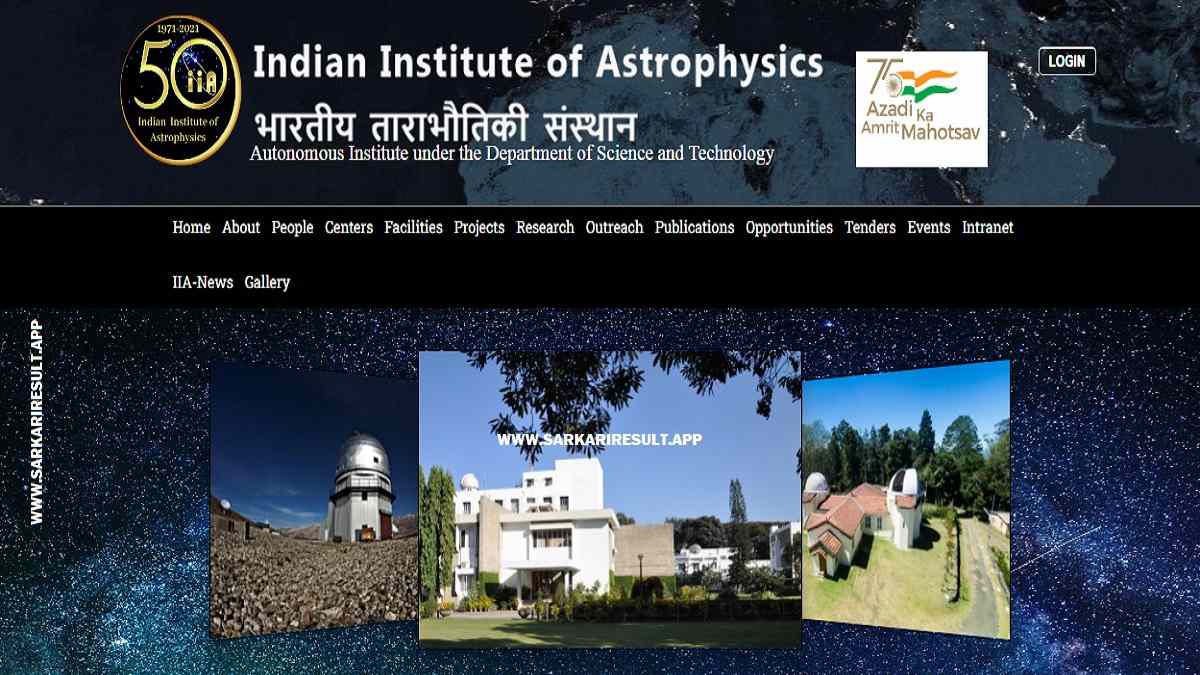 IIA - Indian Institute of Astrophysics