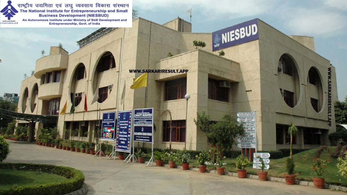 NIESBUD - National Institute for Entrepreneurship and Small Business Development