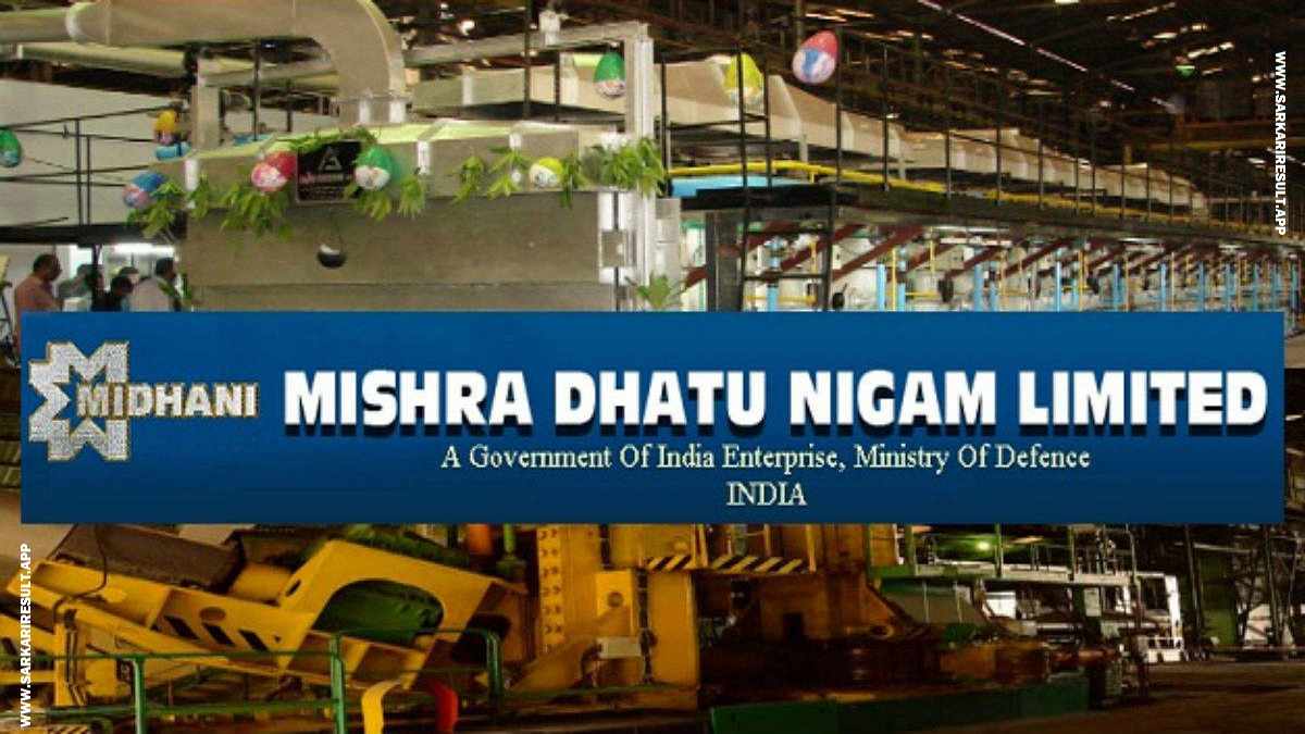 MIDHANI - Mishra Dhatu Nigam Limited