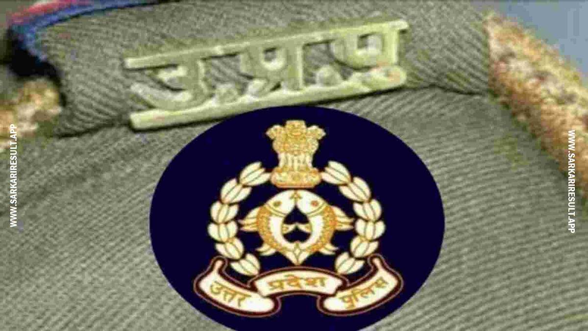 UP Police Recruitment 2024 Online Form For Constable 60244 Posts