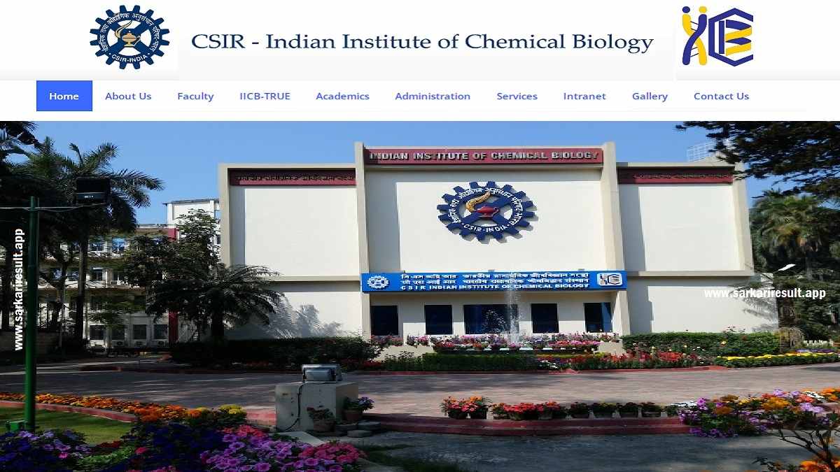 CSIR IICB - Indian Institute of Chemical Biology