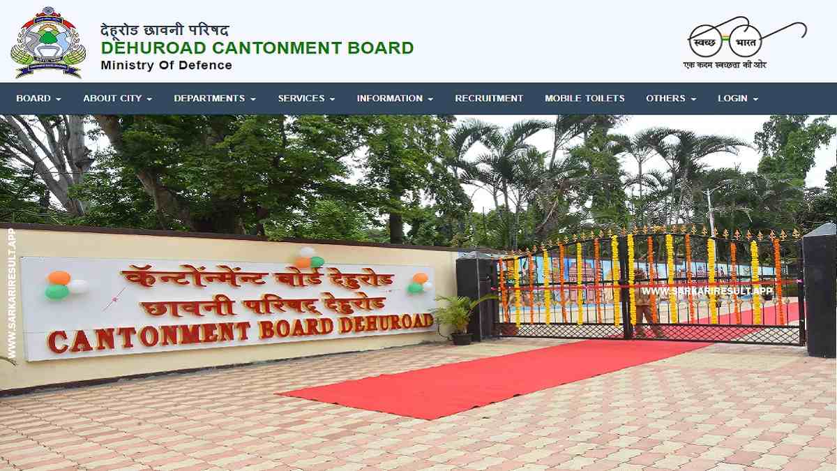 Cantonment Board Dehuroad