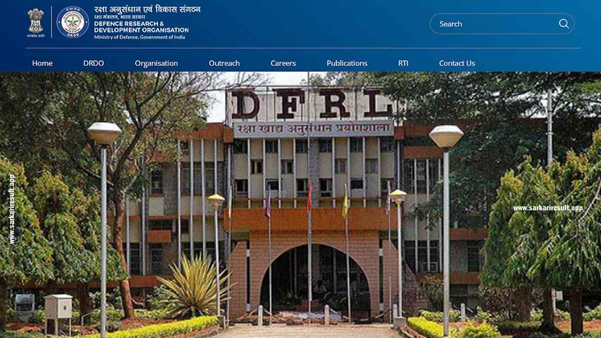 DRDO DFRL -Defence Research and Development Organisation Defence Food Research Laboratory