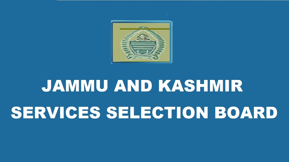 JKSSB-Jammu and Kashmir Services Selection Board