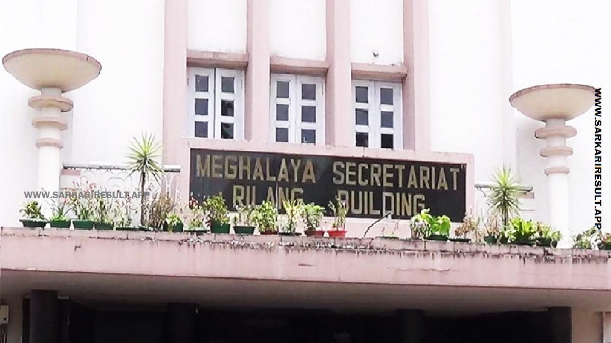 Meghalaya Secretariat Administration Department