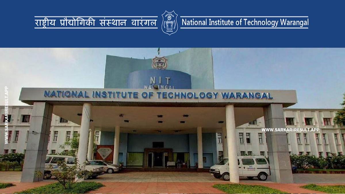 NIT Warangal Faculty Recruitment 2023 Apply Now 100 Post