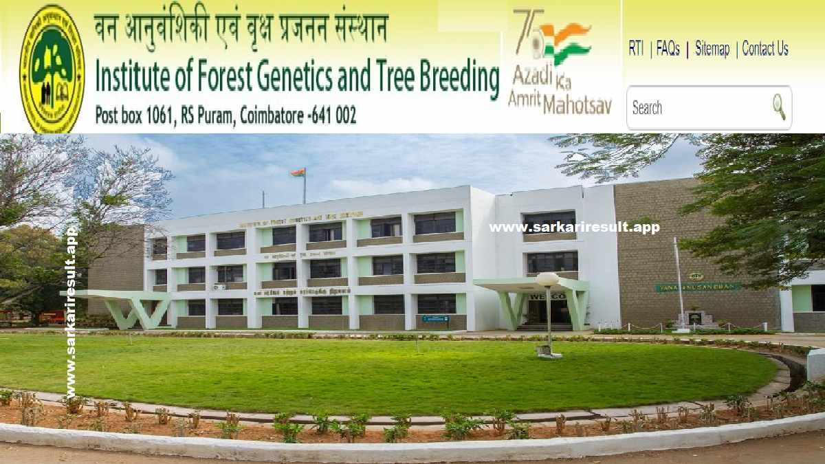 IFGTB-Institute of Forest Genetics & Tree Breeding