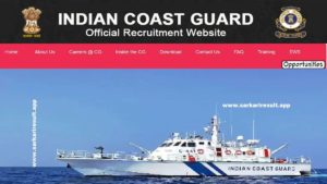 Indian Coast Guard Recruitment 2024 MT Driver, Fireman Posts