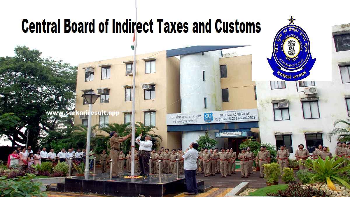 CBIC-Central Board of Indirect Taxes and Customs