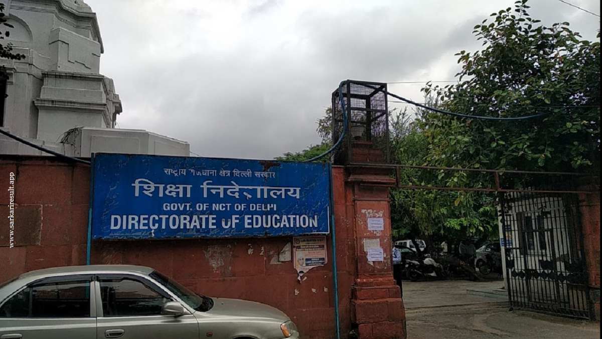 DOE - Directorate of Education Delhi