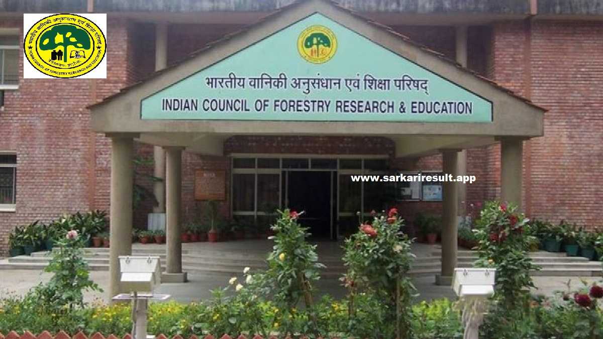 ICFRE-Indian Council of Forestry Research and Education