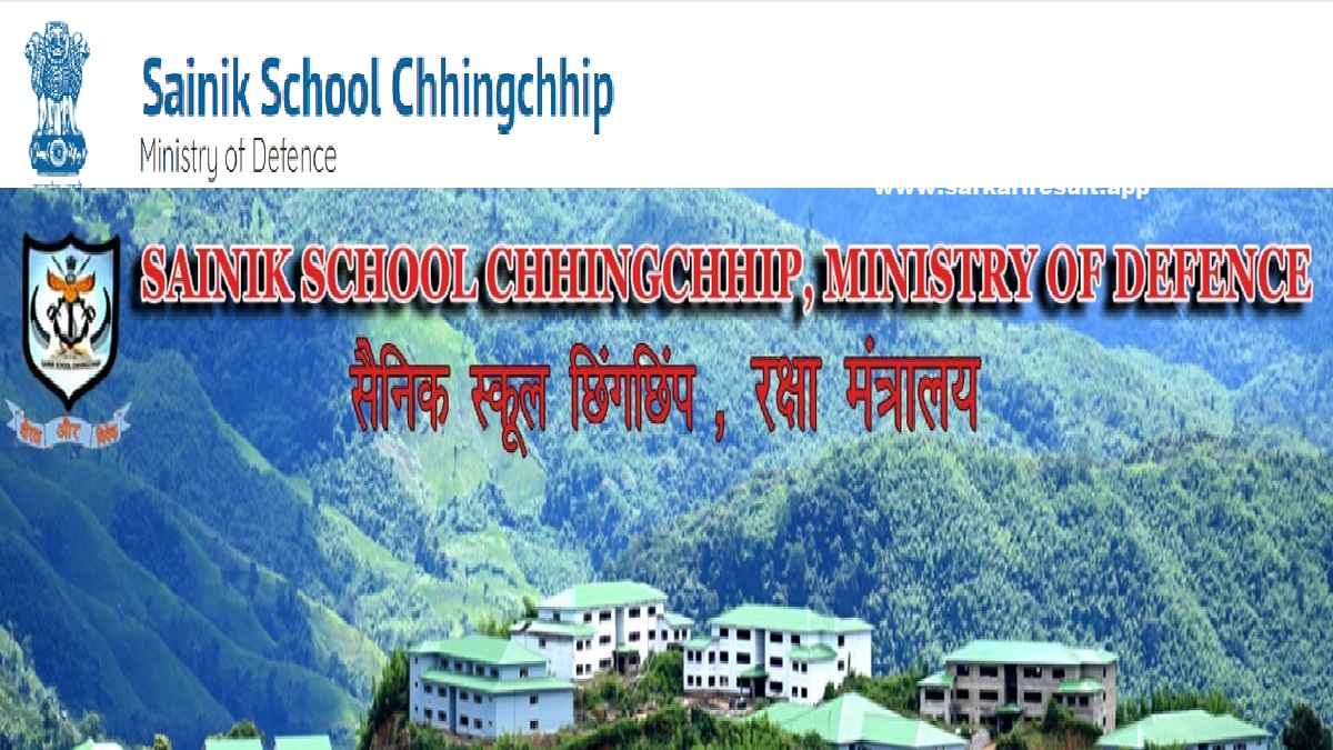 Sainik School Chhingchhip