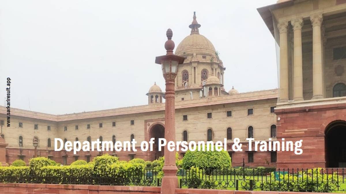 DOPT - Department of Personnel & Training