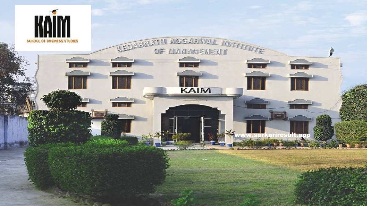 KAIM-Kedarnath Aggarwal Institute of Management