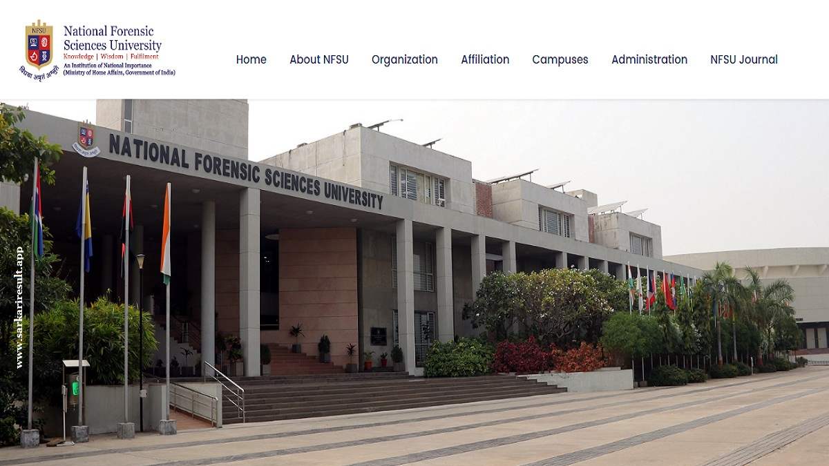 NFSU - National Forensic Science University