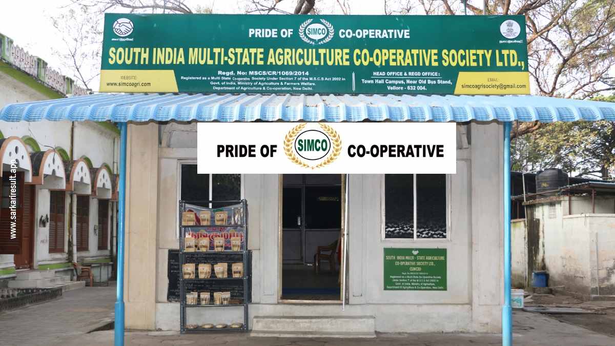 SIMCO - South India Multi-State Agriculture Co-operative Society Ltd