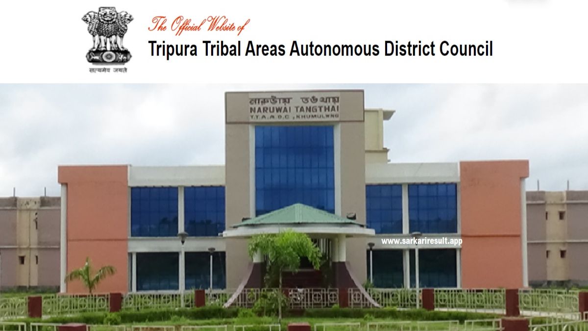 TTAADC-Tripura Tribal Areas Autonomous District Council