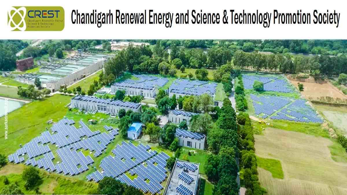 CREST - Chandigarh Renewal Energy and Science & Technology Promotion Society