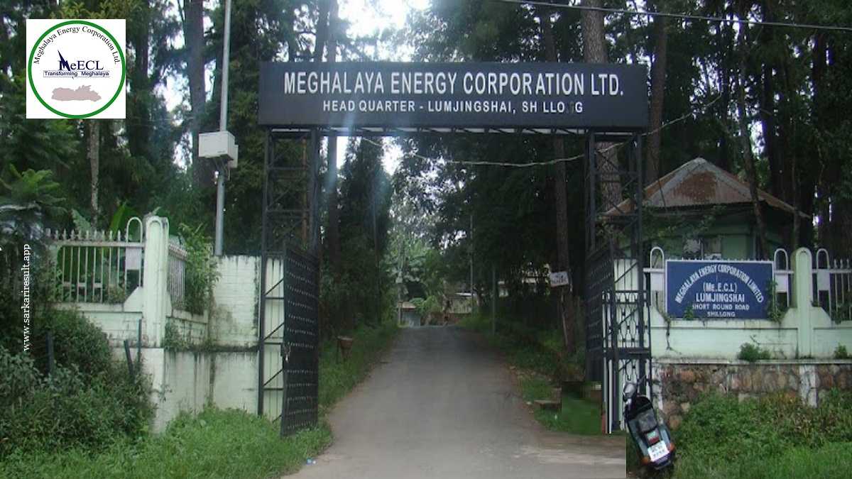 MeECL - Meghalaya Energy Corporation Limited