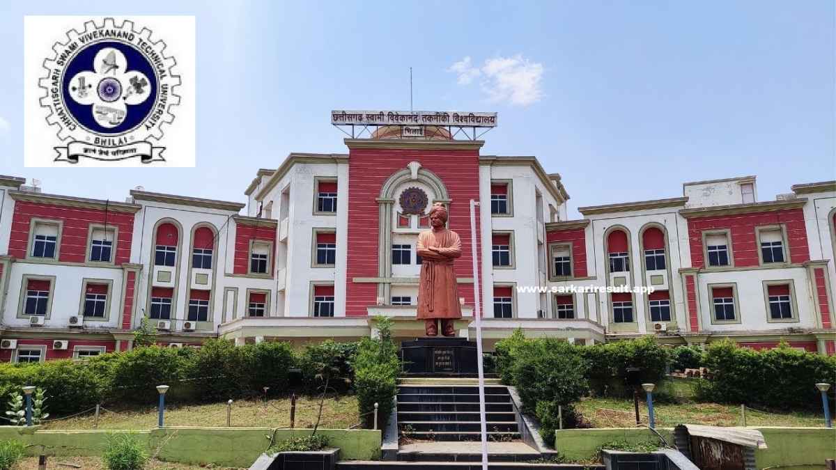 CSVTU-Chhattisgarh Swami Vivekanand Technical University