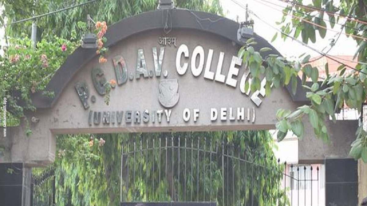 PGDAV College Delhi