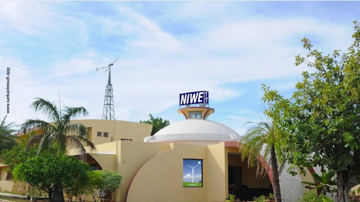 NIWE- National Institute of Wind Energy