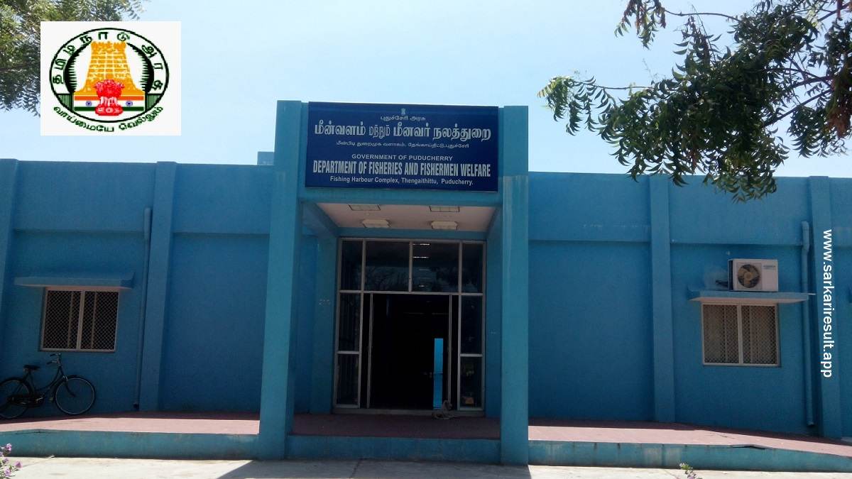 TN Fisherise Dept-Department of Fisheries and Fishermen Welfare