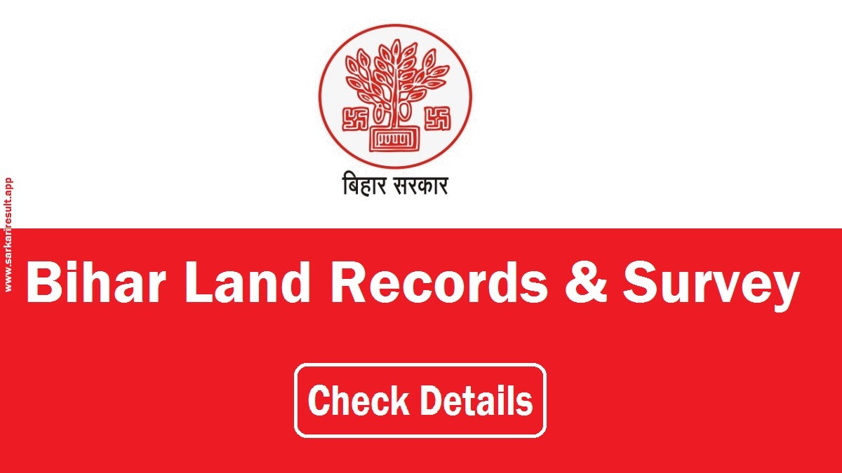 Bihar DLRC - Bihar Land Record & Survey