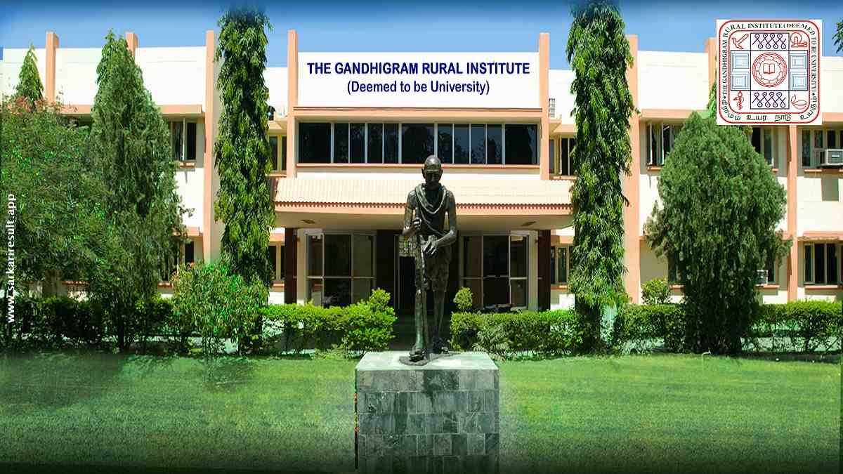 GRI-The Gandhigram Rural Institute Dindigul