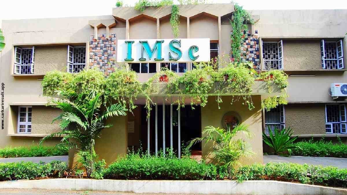 IMSC-The Institute of Mathematical Sciences