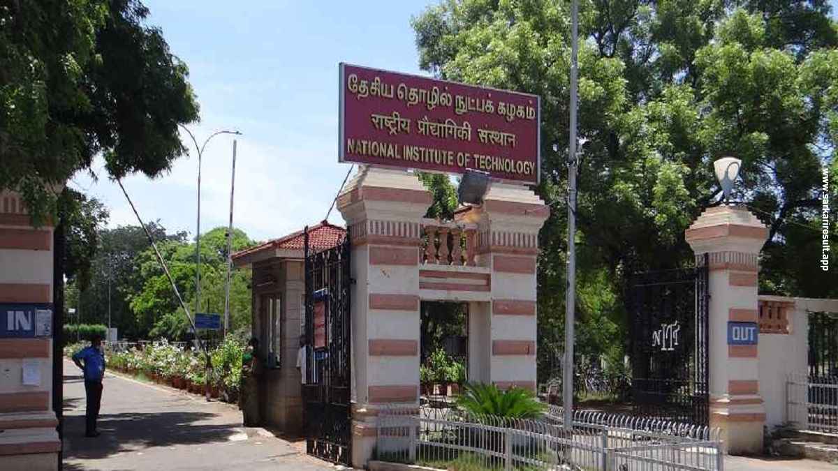 NIT Trichy Recruitment 2024 Apply Asst, Associate, Helper 14 Posts