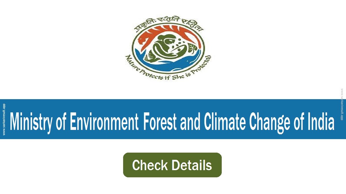 MOEF - Ministry of Environment Forest and Climate Change