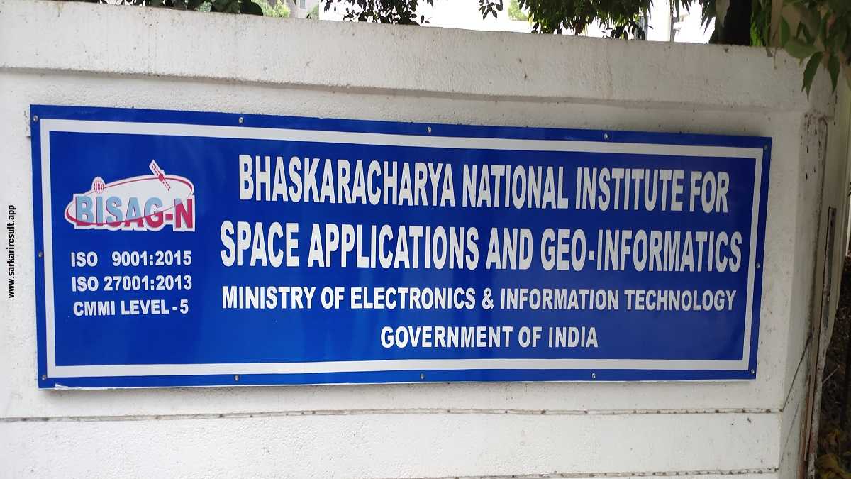 BISAG-N - Bhaskaracharya National Institute for Space Applications and Geo-informatics