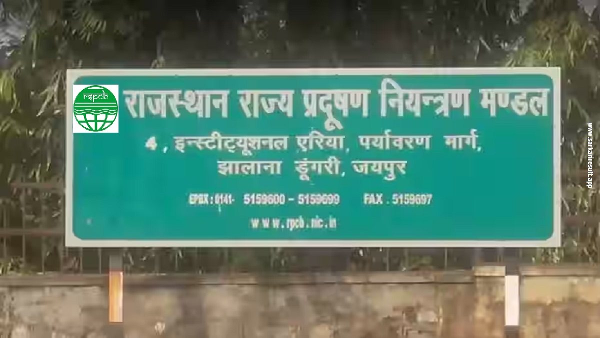 RSPCB- Rajasthan State Pollution Control Board