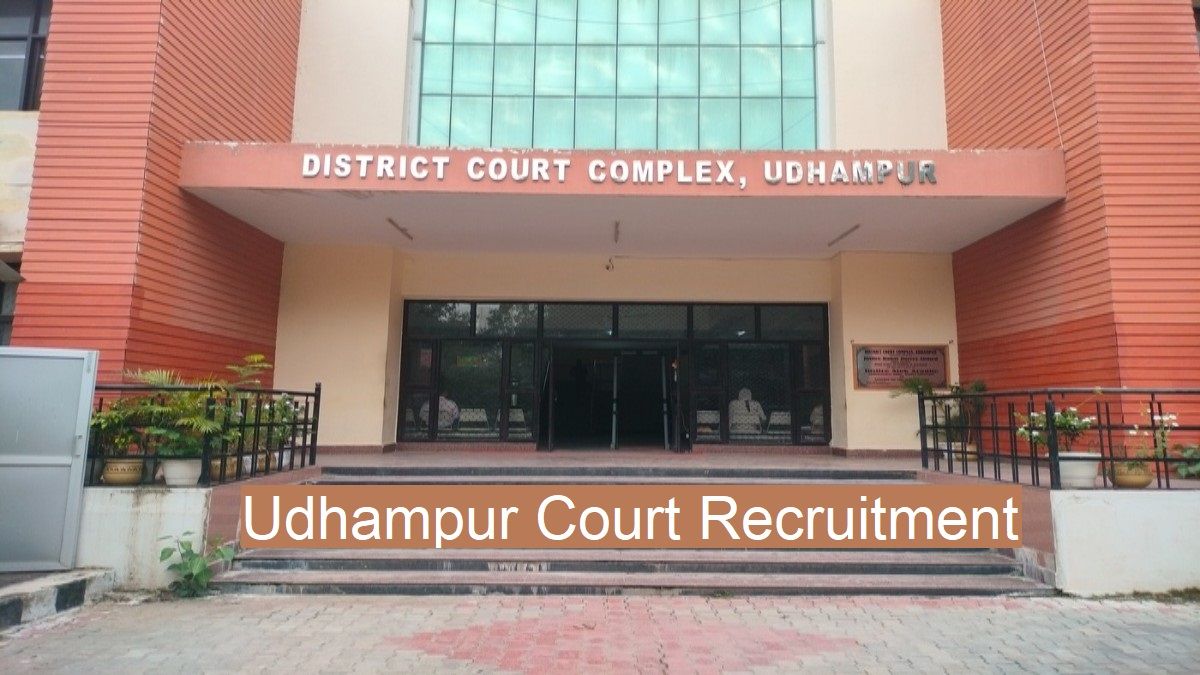 Udhampur Court Recruitment