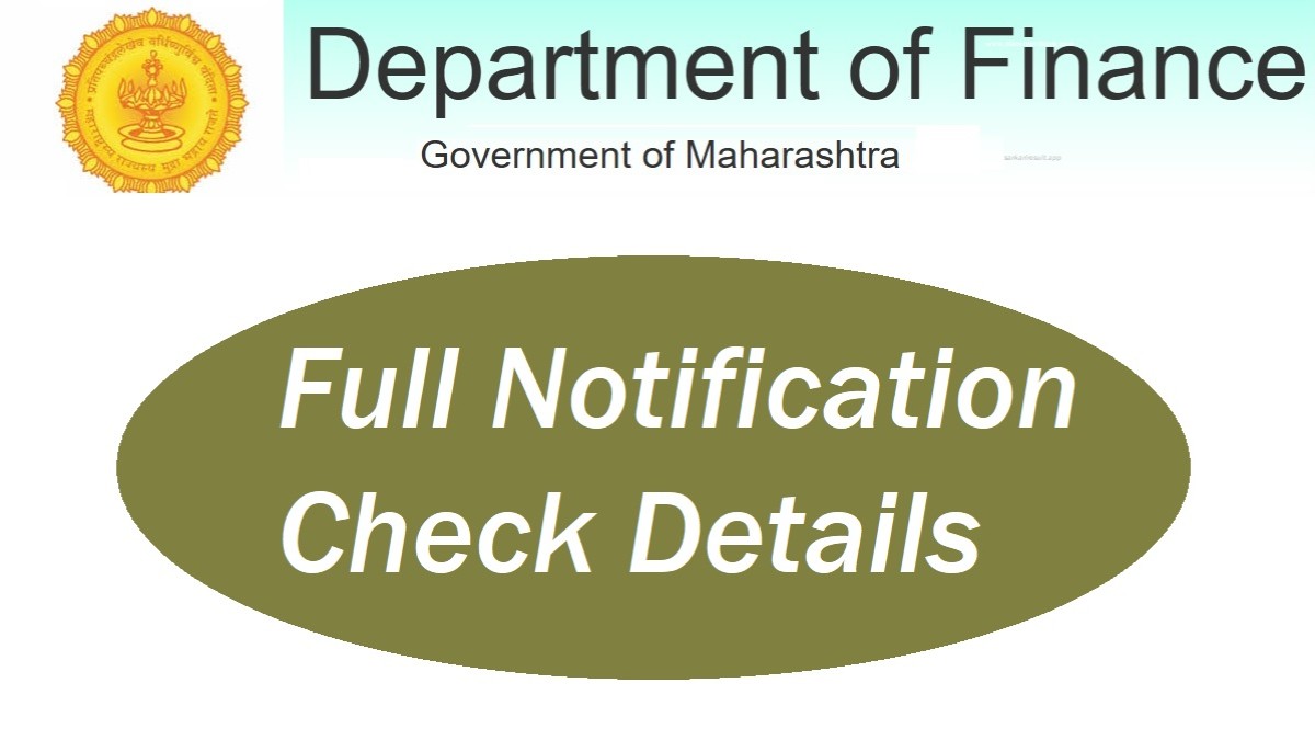 Maharashtra Finance Department