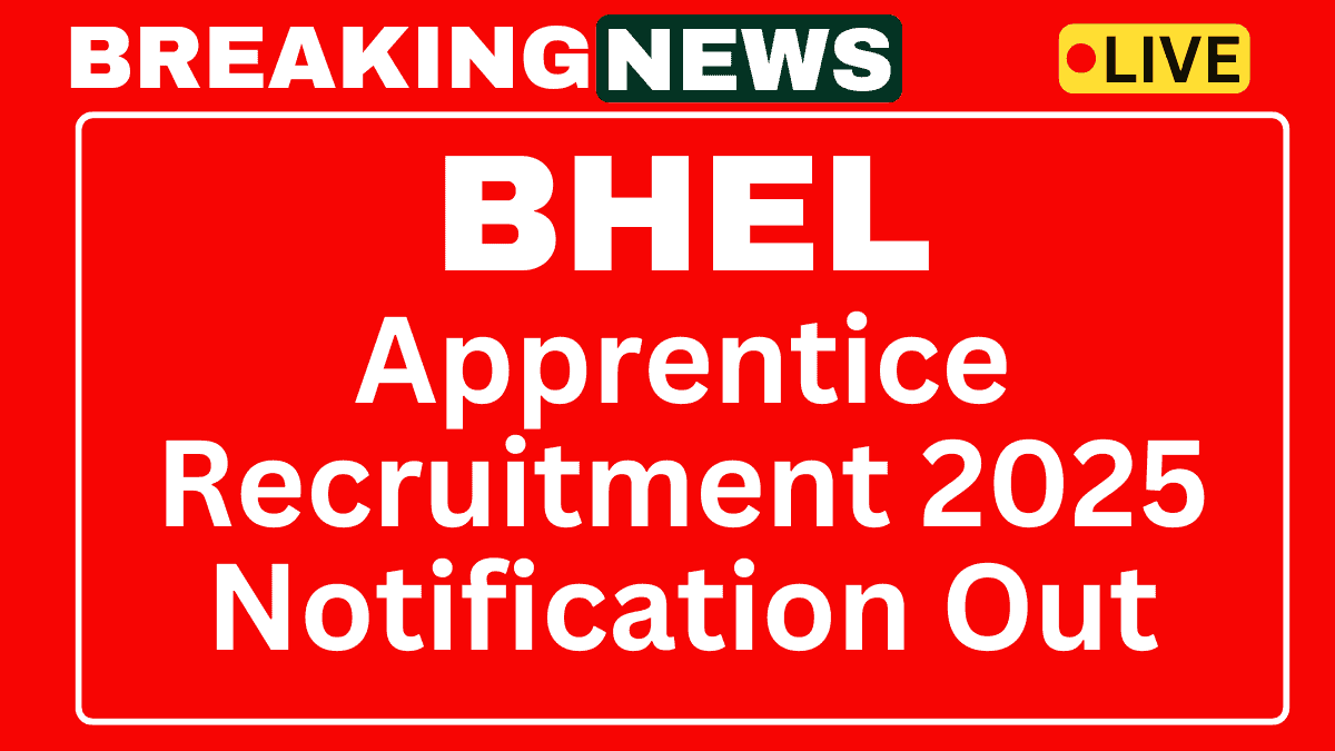 BHEL Trichy Recruitment 2025